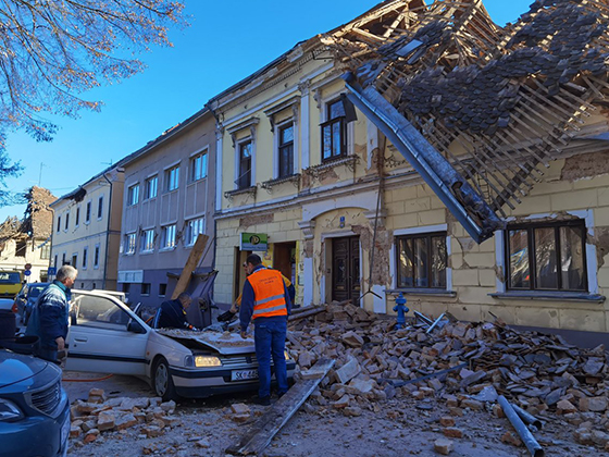 Землетрясение магнитудой в 6,4 балла по шкале Рихтера произошло в Хорватии